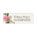 Search for wedding bouquet return address labels Blush