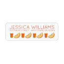 Search for citrus fruits return address labels Florida