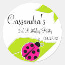 Search for lady bug baby shower stickers Garden
