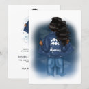 Search for aquarius birthday invitations Blue