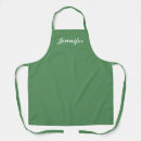 Search for plain color aprons Sage green
