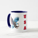 Search for blue eagle mugs Usa