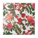 Search for vintage flower print tiles Floral pattern