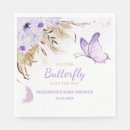 Search for butterfly napkins Purple