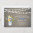 Search for rustic 50th anniversary invitations String lights