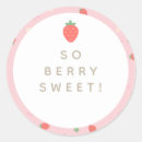 Search for wild berries stickers Strawberries