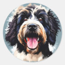 Search for portuguese water dog stickers Animal