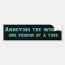 Search for annoying bumper stickers Funny