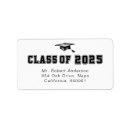 Search for graduation class labels Black and white