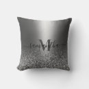 Search for silver glitter cushions Elegant