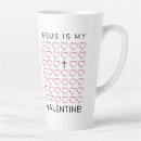 Search for jesus is my valentine mugs Religious