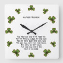 Search for irish clocks Clover