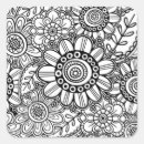 Search for doodle art stickers Flowers