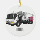 Search for garbage truck christmas tree decorations Trash