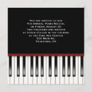 Search for piano keyboard invitations Recital
