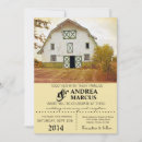 Search for field wedding invitations Barn