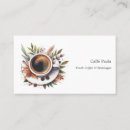 Search for barista business cards Coffeehouse