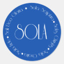 Search for gloria stickers Sola scriptura