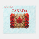 Search for maple leaf blankets Red