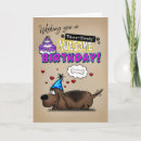 Search for cartoon dog birthday cards Humor