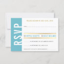 Search for turquoise rsvp cards Response