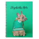 Search for french bulldog notebooks Pug