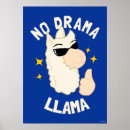 Search for funny llama posters Trendy