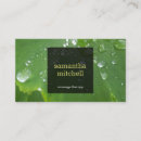 Search for raindrop business cards Nature