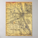 Search for railroad maps posters Vintage