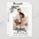 Search for married and bright christmas cards Black and white