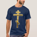 Search for eastern orthodox cross tshirts Faith