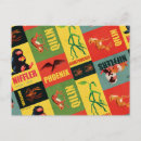 Search for beasts postcards Fantastic beasts pattern