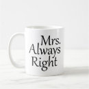 Search for mr right mrs always right mugs Marriage
