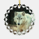 Search for timber wolf christmas tree decorations Wildlife
