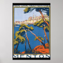Search for menton posters Vintage travel