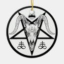 Search for pentagram christmas tree decorations Satanic