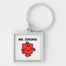 Search for mr strong key rings Roger hargreaves