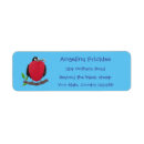 Search for funny bird return address labels Humour