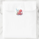 Search for octopus cartoon stickers Funny
