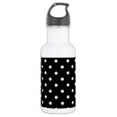 Search for polka dot water bottles Black