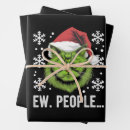 Search for meowy christmas wrapping paper Santa