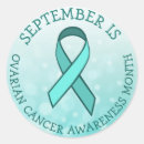 Search for ovarian cancer stickers Teal