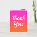 Search for orange thank you cards Modern