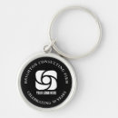 Search for and white logo key rings Employee