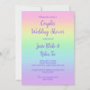 Search for gay lesbian wedding invitations Rainbow gradient