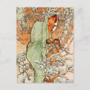 Search for snow woman postcards Antique