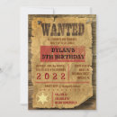 Search for wild west party invitations Texas