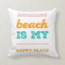 Search for beach quotes cushions Typography