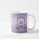 Search for 80th birthday celebration mugs For her