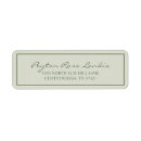 Search for color return address labels Calligraphy